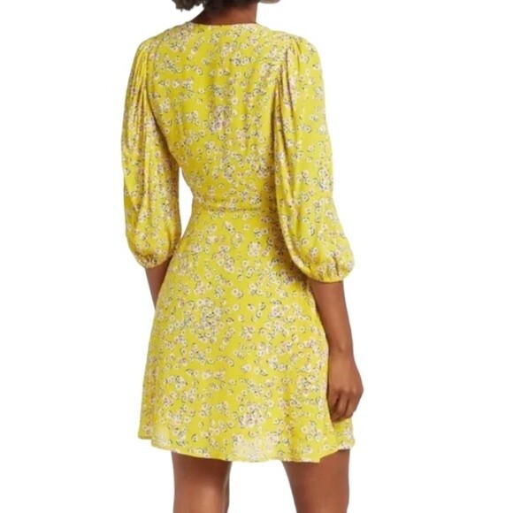 NWT NICHOLAS | Danni Hastings Floral Tie Mini Dress 6 - Picture 2 of 11